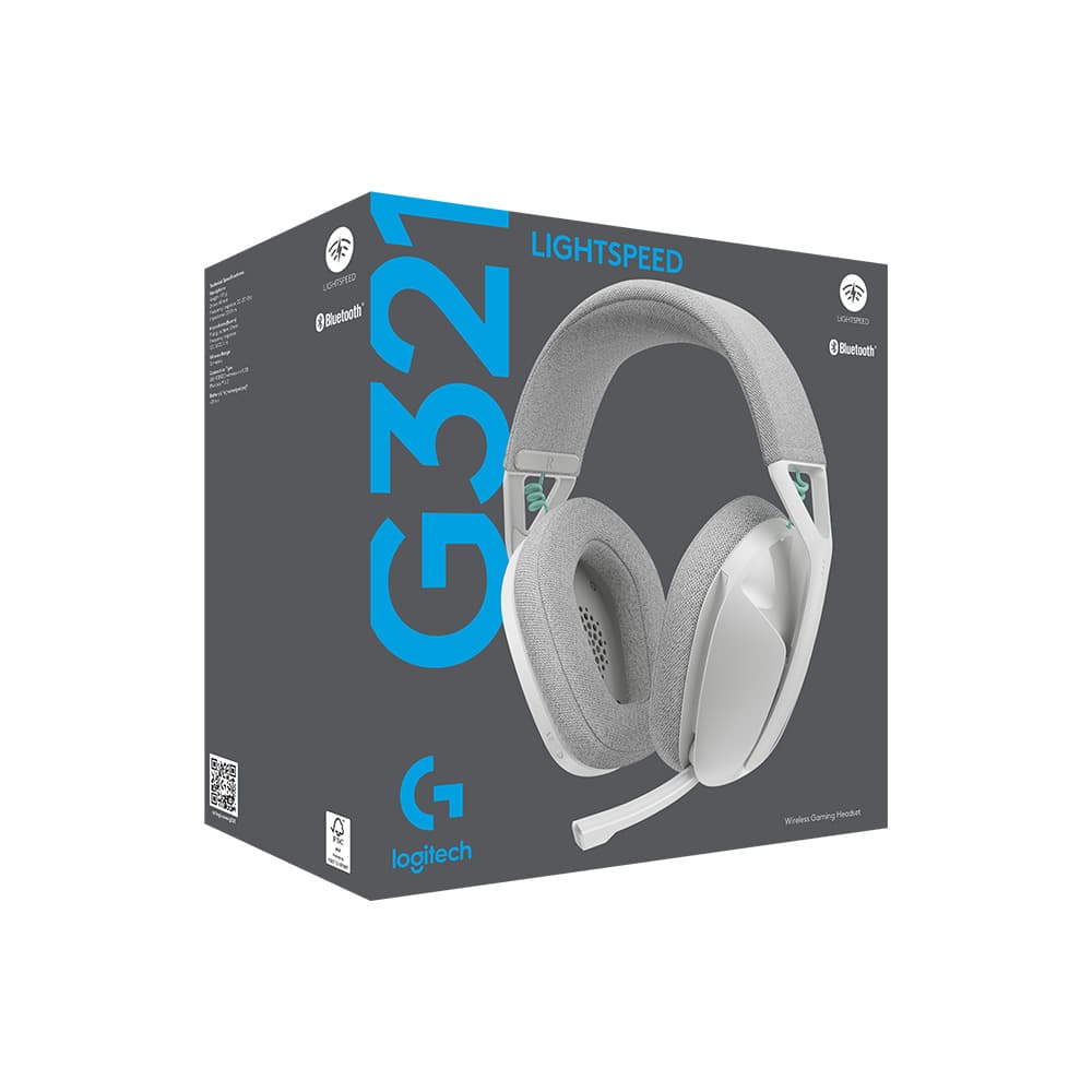 Diadema Gamer Logitech G321 Blanca