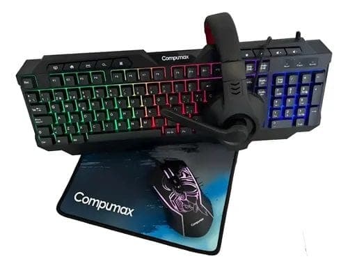 Combo Teclado 4 en 1 Compumax