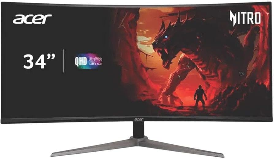 Monitor 34 Acer Ed340cu 180HZ QHD