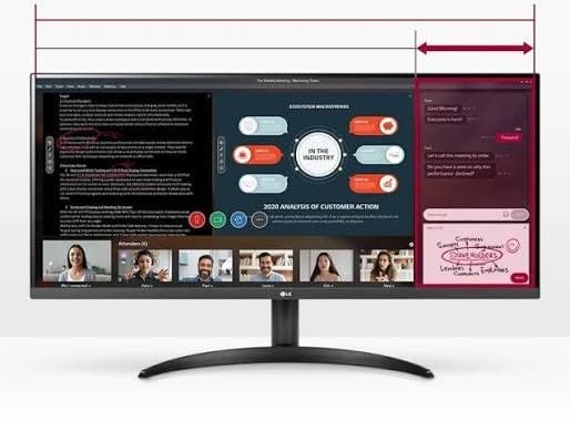 Monitor LG 34WP500,34 Ultra Wide Ips,2k,75hz