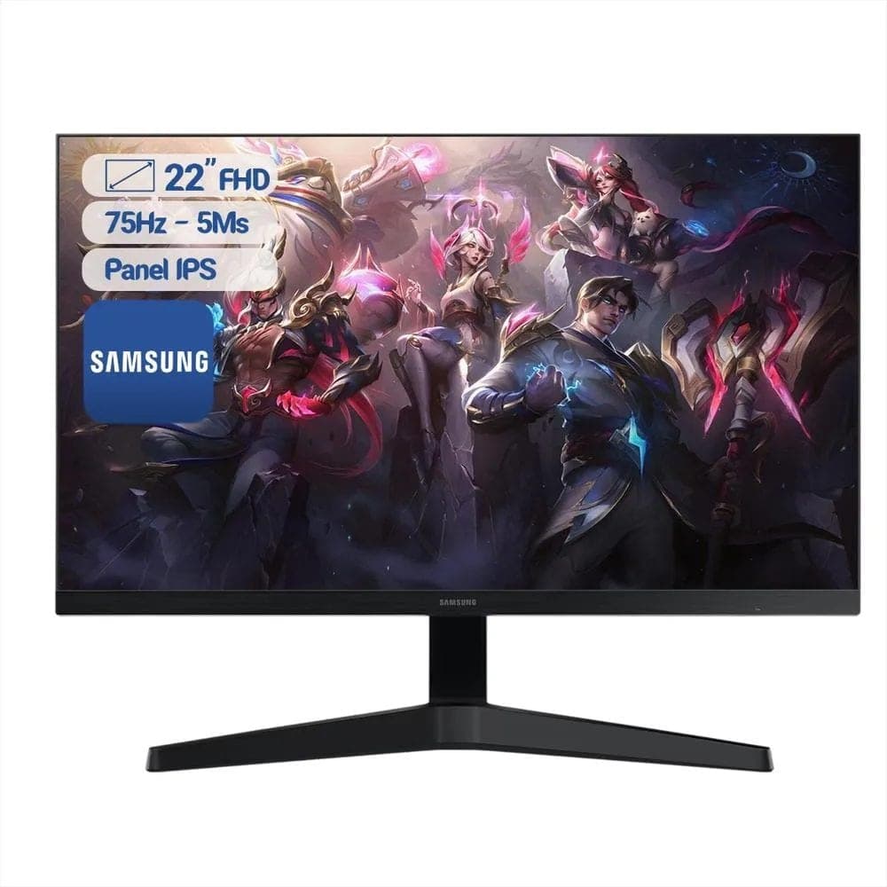 Monitor Samsung 22 75HZ 5MS IPS FHD