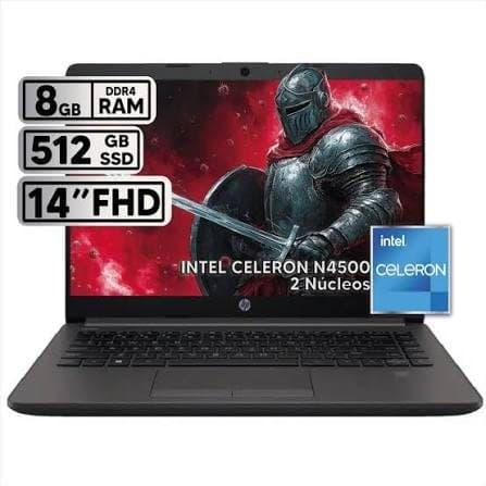 Portátil Celeron 8GB RAM SSD 512GB 14