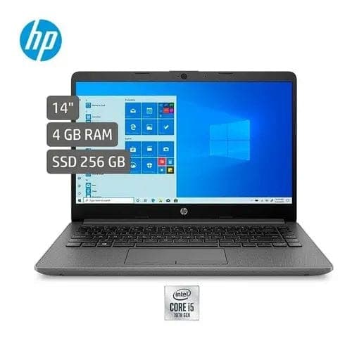 Portátil HP Core I5 10TH SSD 256GB RAM 16GB