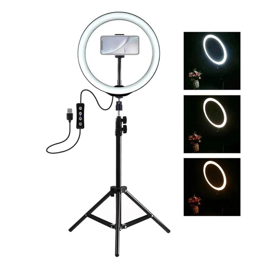 Tripode con Aro de Luz
