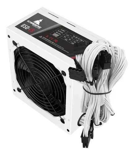 Fuente Iceberg 650W 80 + White