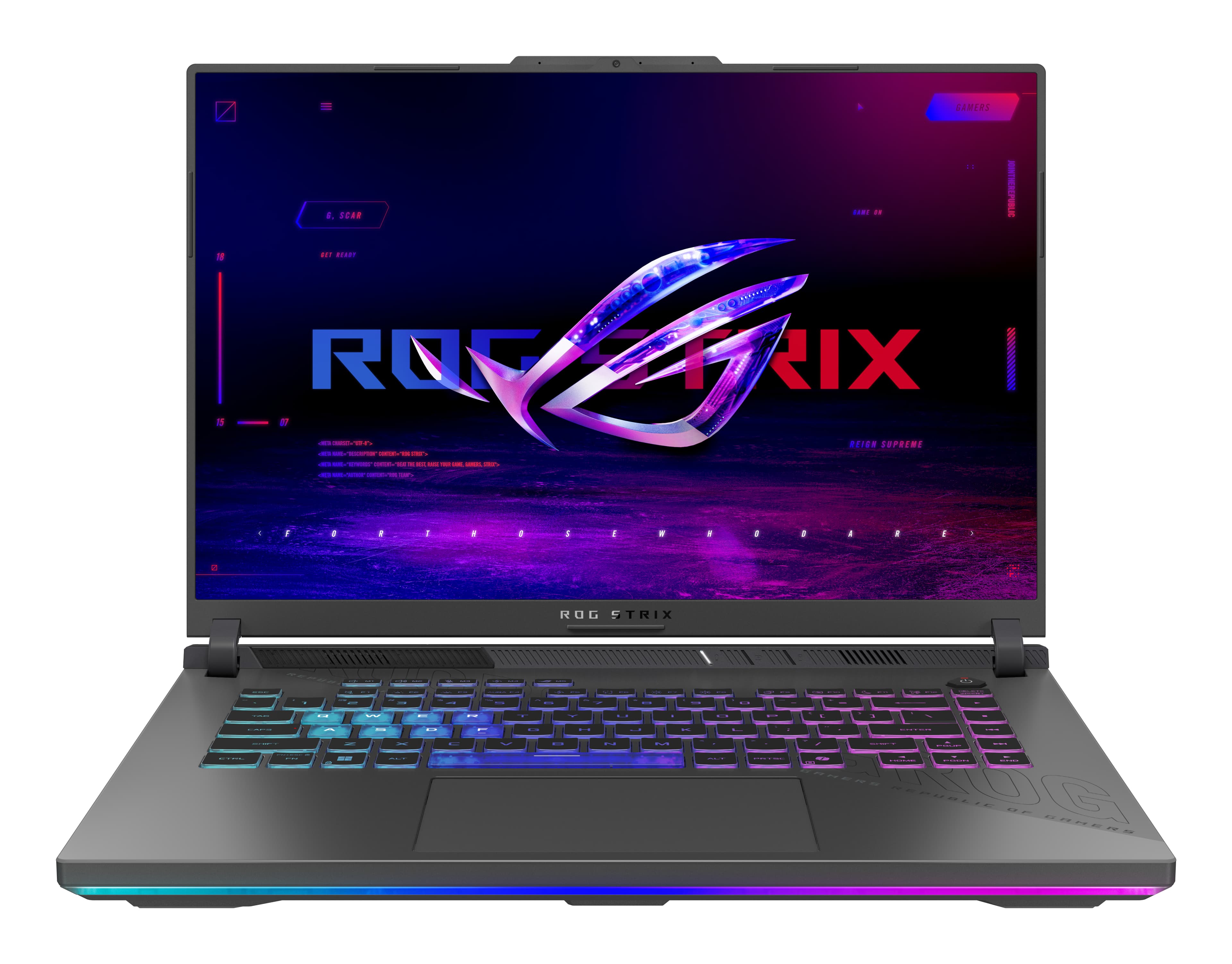 Portátil Asus Rog Strix Ryzen 9-8940HX SSD 1TB RAM 16GB T.video Rtx 5070 8GB