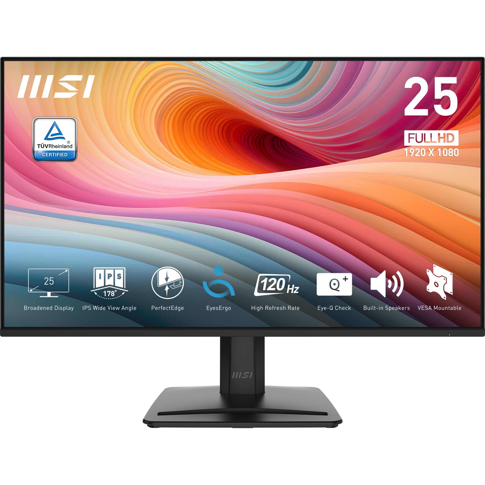 Monitor 25 MSI Pro 120HZ 1MS