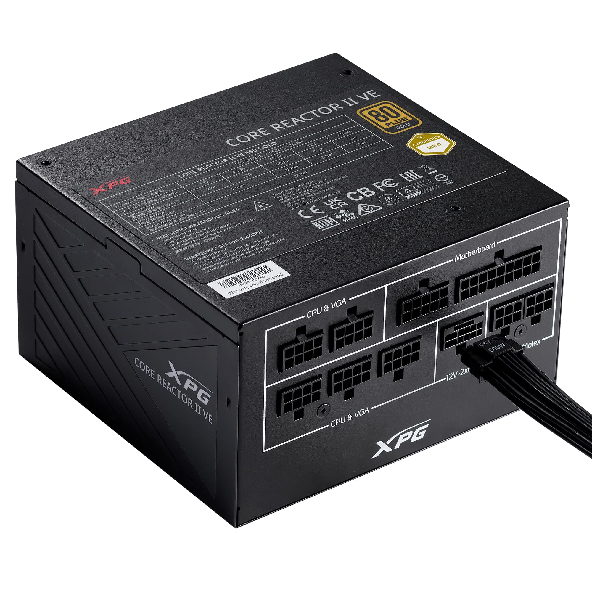 Fuente Xpg Core Reactor II Live 850W