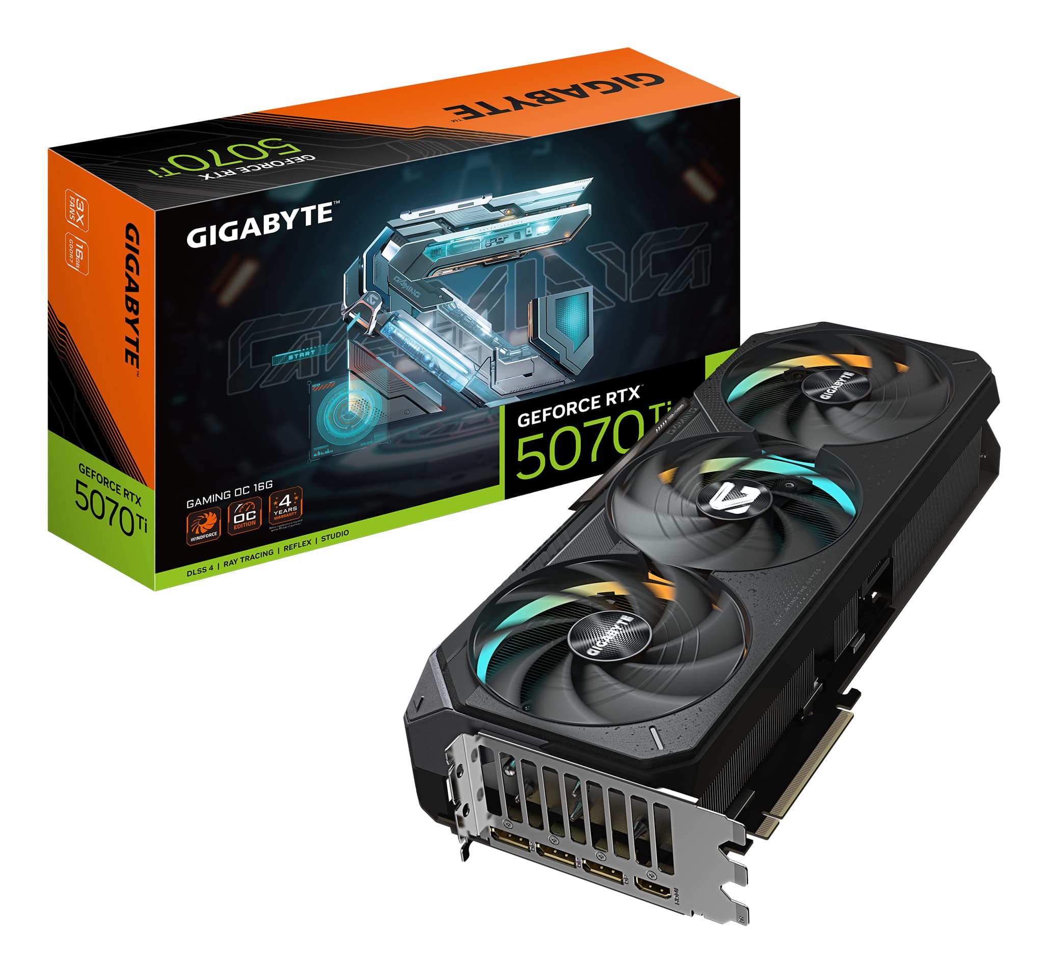 T.video Gigabyte Rtx 5070TI 16GB