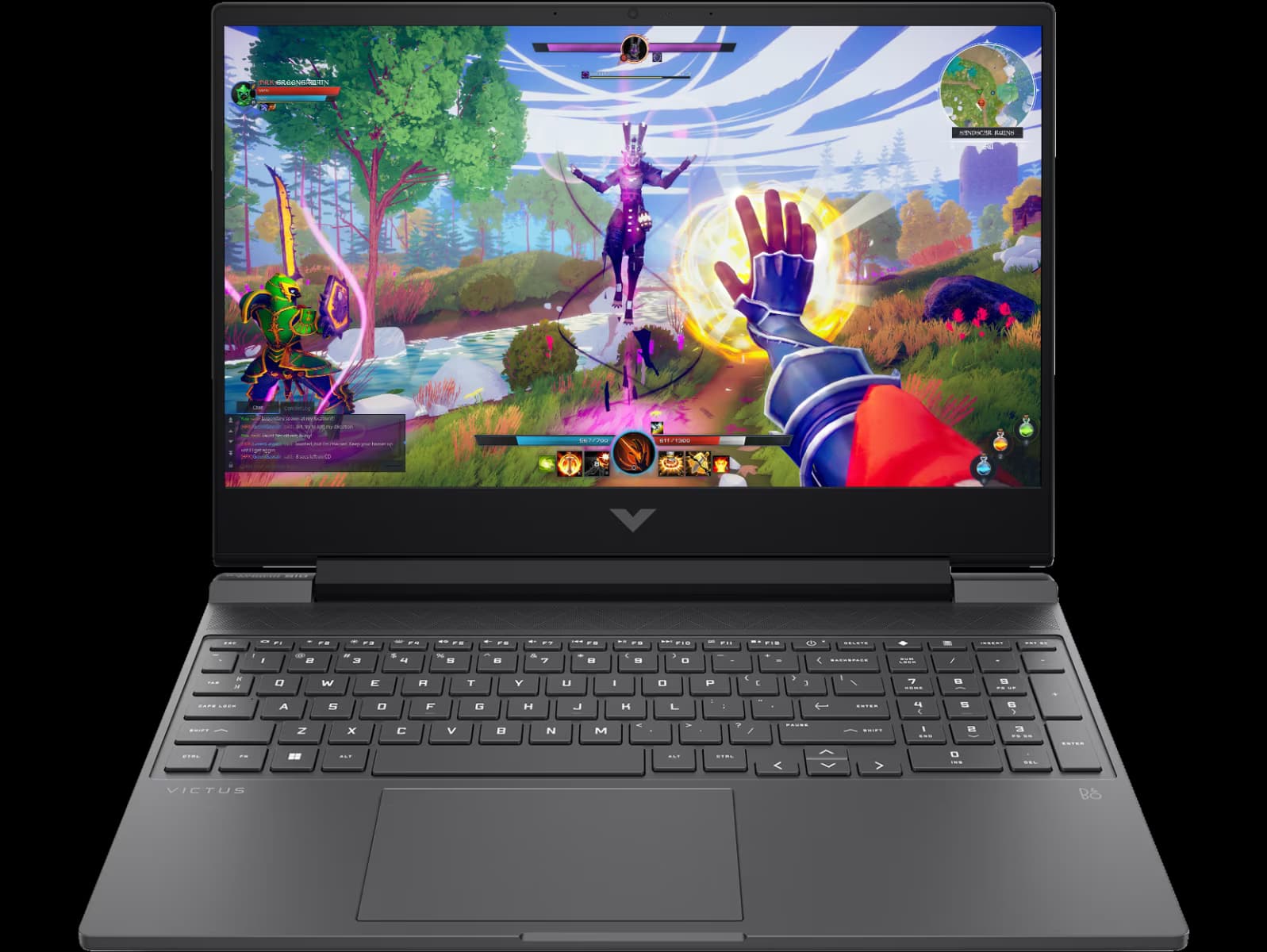 Portátil HP Victus Ryzen 7-7445HS SSD 512GB RAM 8GB DDR5 T.video 3050 6GB