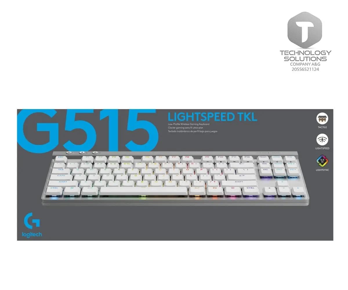 Teclado Mecanico Logitech G515 White