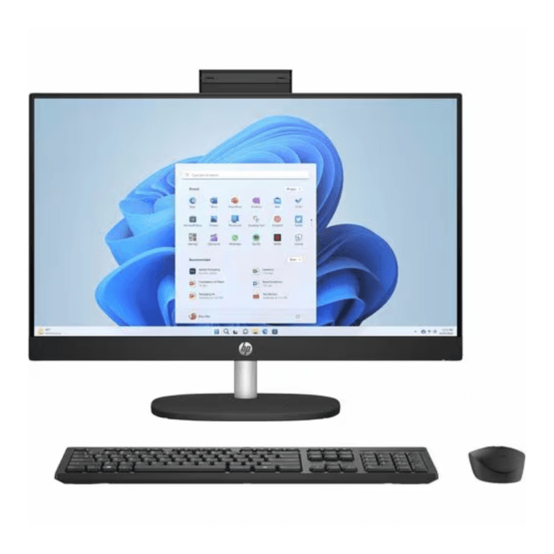 Todo en Uno HP Celeron SSD 512GB RAM 8GB 24
