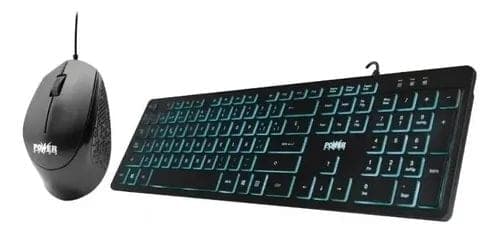 Combo Teclado y Mouse Power Nc-901 Alámbrico