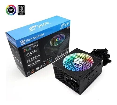Fuente 450W Jyr 80 Plus Silver RGB