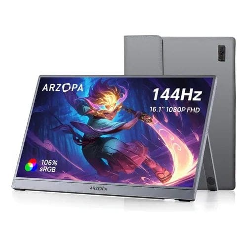 Monitor Portátil Arzopa FHD 144HZ IPS