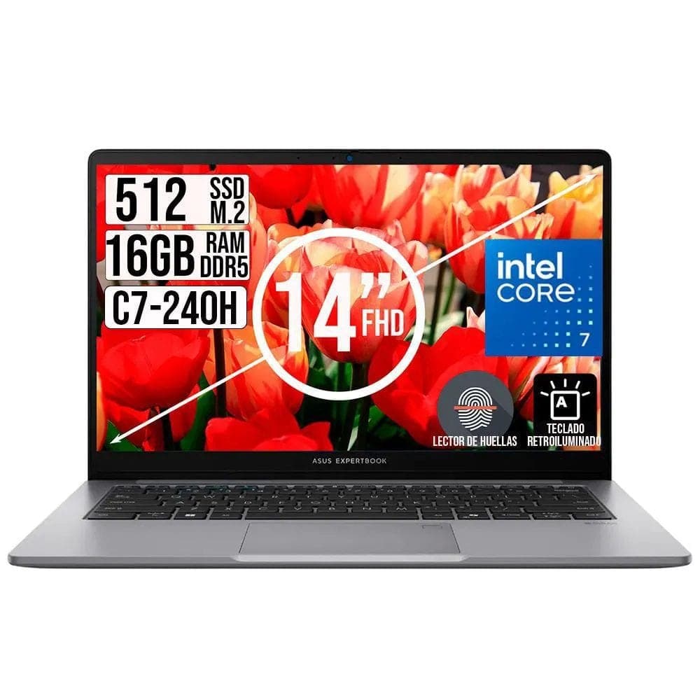 Portátil Core I7 Expertbook SSD 512GB RAM 16GB