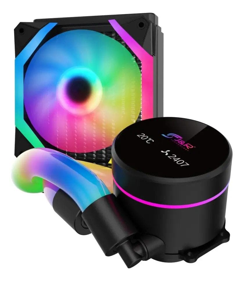 Refrigeracion Liquida Negra Jyr 120MM,NOXIUS X1 RF -001 RGB
