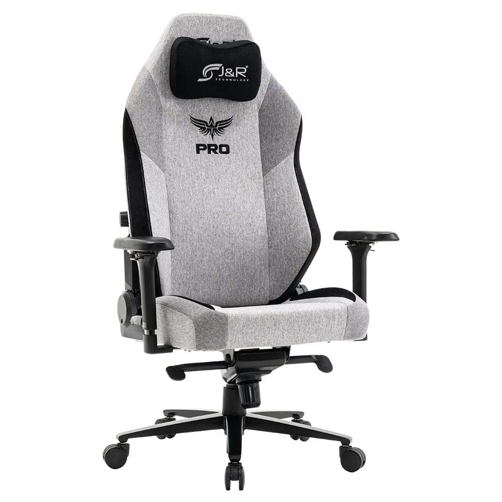 Silla Gamer Premium (armonyx) Blanco Gris