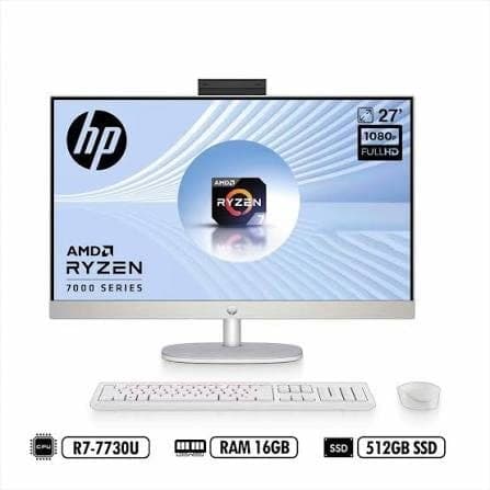 Todo en Uno HP Ryzen 7-SERIE 7000 SSD 512GB RAM 16GB