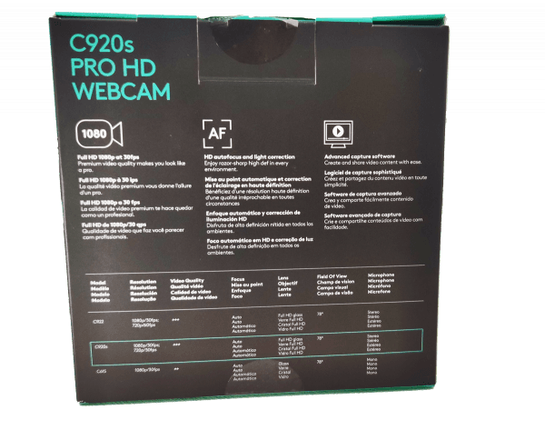 Camara WebCam Logitech c920s Pro full hd - Imagen 5