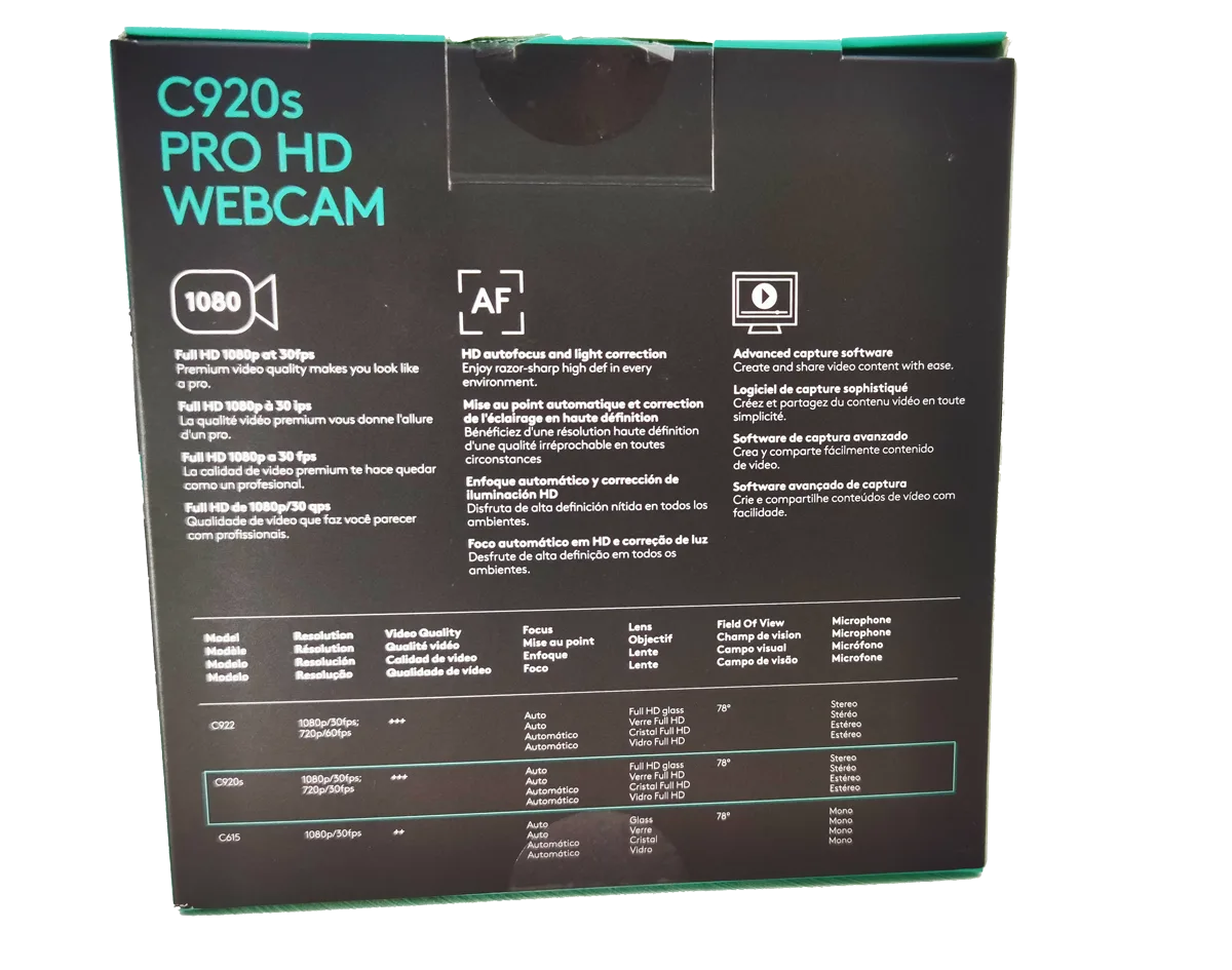 Camara WebCam Logitech c920s Pro full hd - Imagen 5