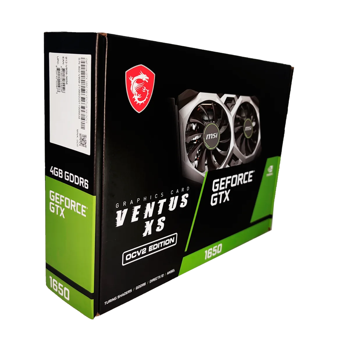 Tarjeta MSI Grafica Geforce GTX 1650